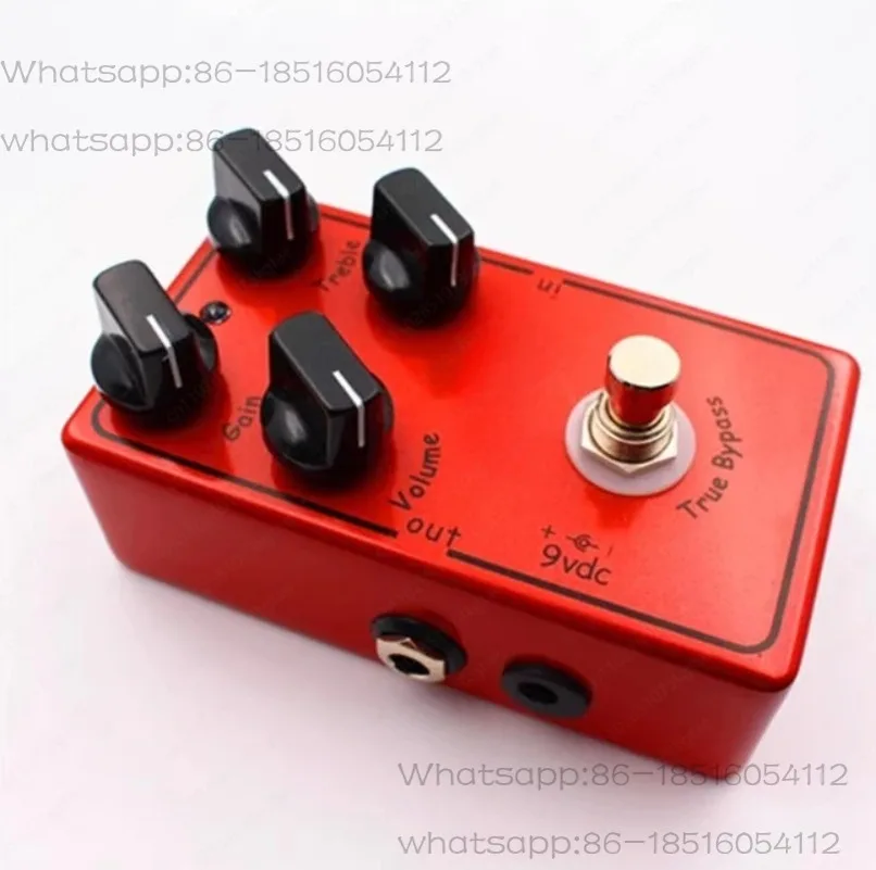 

Руководство по педаль эффектов с одним блоком, подходит для электрогитары, сценического усиления, фейдера Overdrive и предусилителя BB