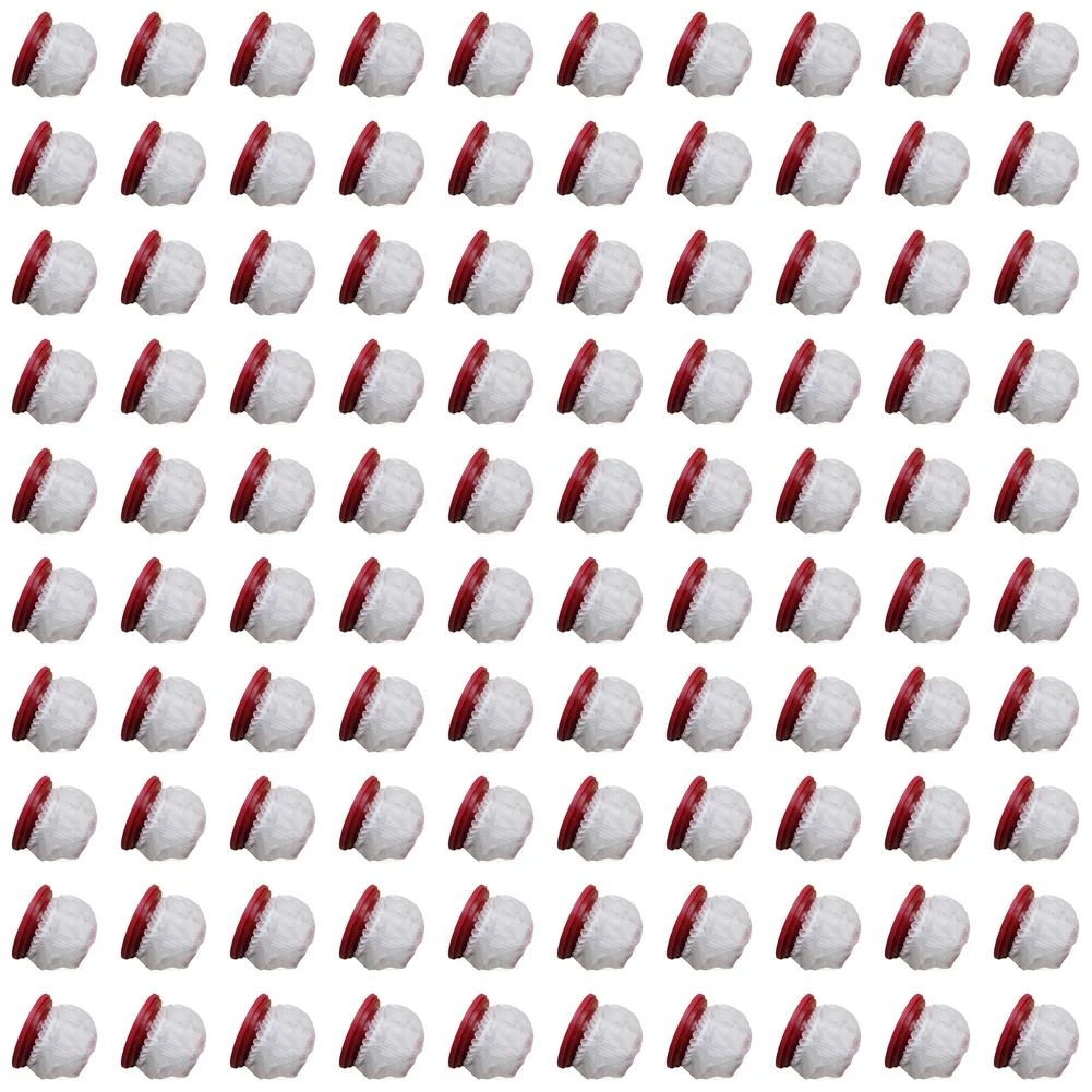 100PCS 진공 청소기 필터 보호 커버 부직포 진공 청소기 부품 용 필터 메쉬