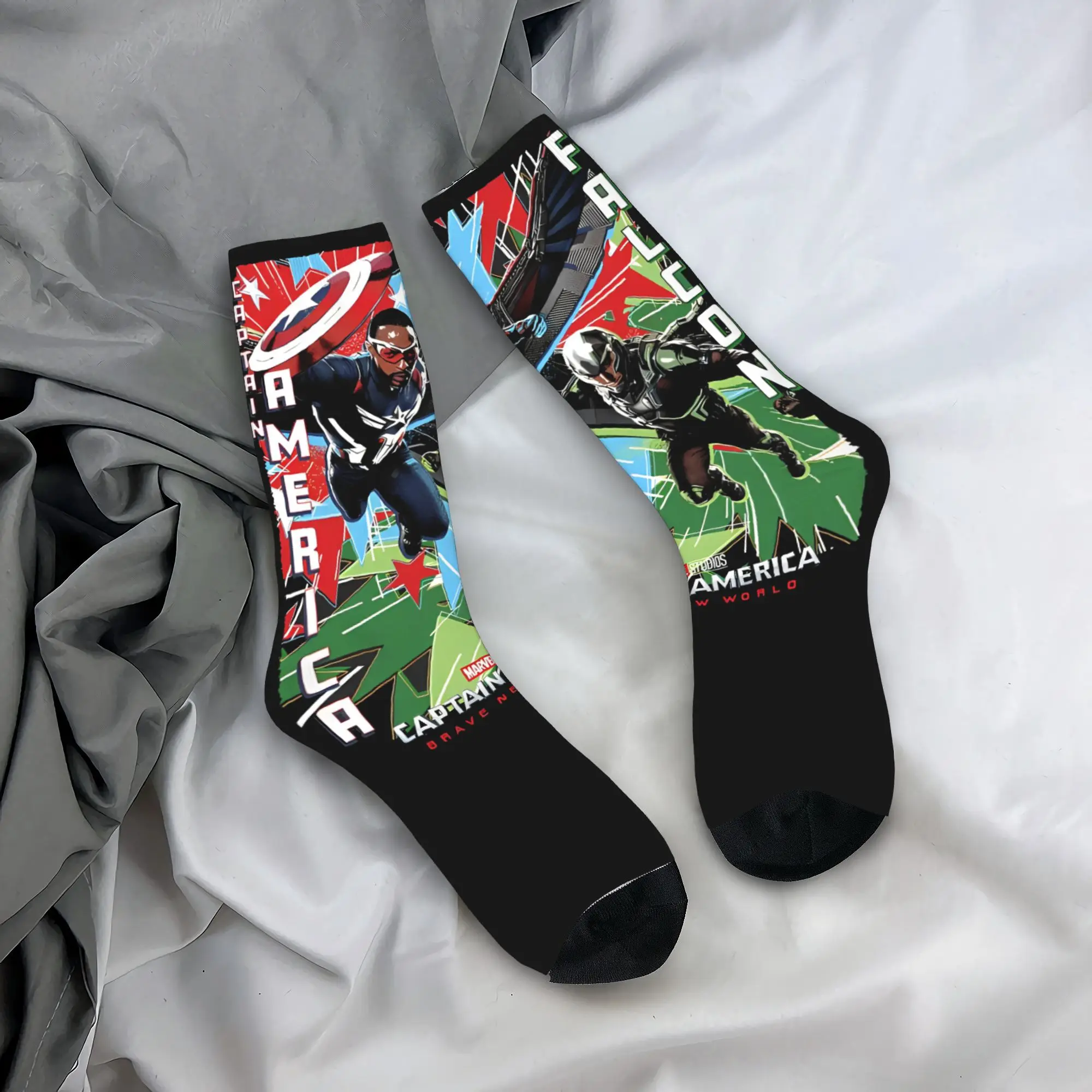 Captain America: Brave New World Socks Accessories For Men Women  Warm Socks Super Soft Best Gift Idea