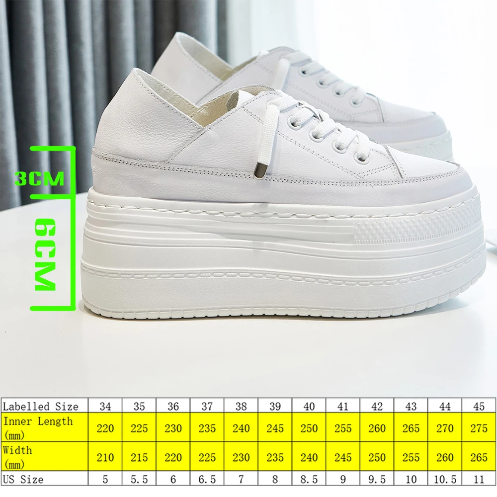 Fujin 9cm Genuine Leather Women Summer Shoes Platform Sneakers Wedge High Heel Women Casual Shoes Fashion Sneakers Slippers