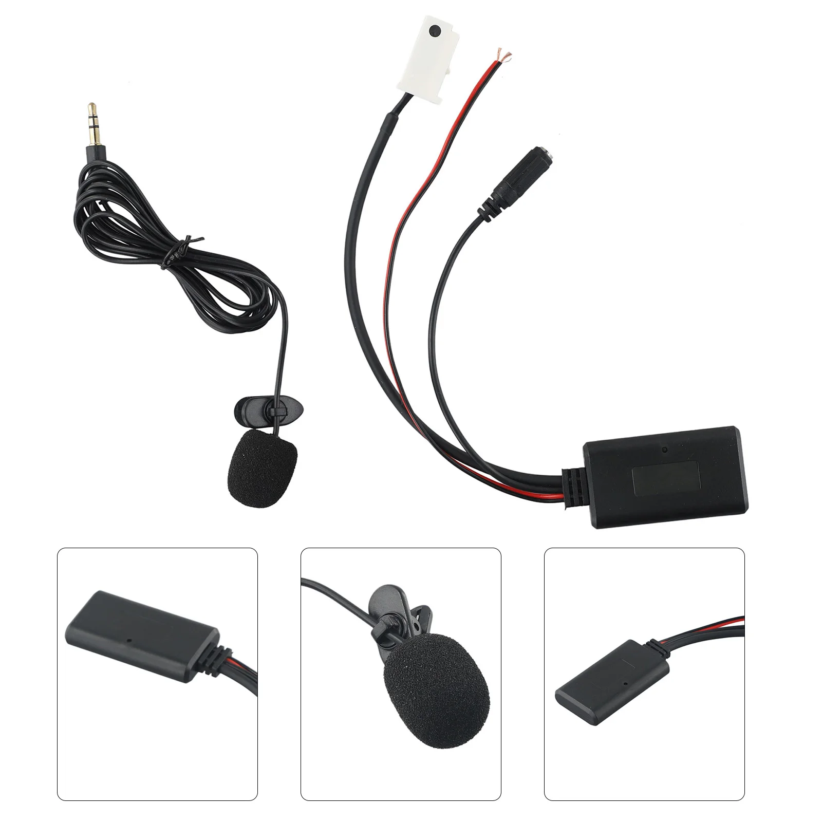 100% Brand New And High Quality Handsfree Cable For MCD RNS 510 RCD 200 210 300 310 500 Radio CD-1/2/3 Car Interior Accessories