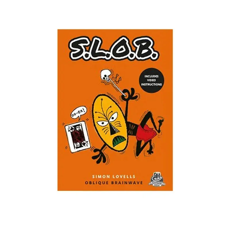 

SLOB by Simon Levell & Kaymar Card Magic Tricks Close Up Magic Mentalism Magia Magie Magicians Prop Accessory Illusion Gimmick