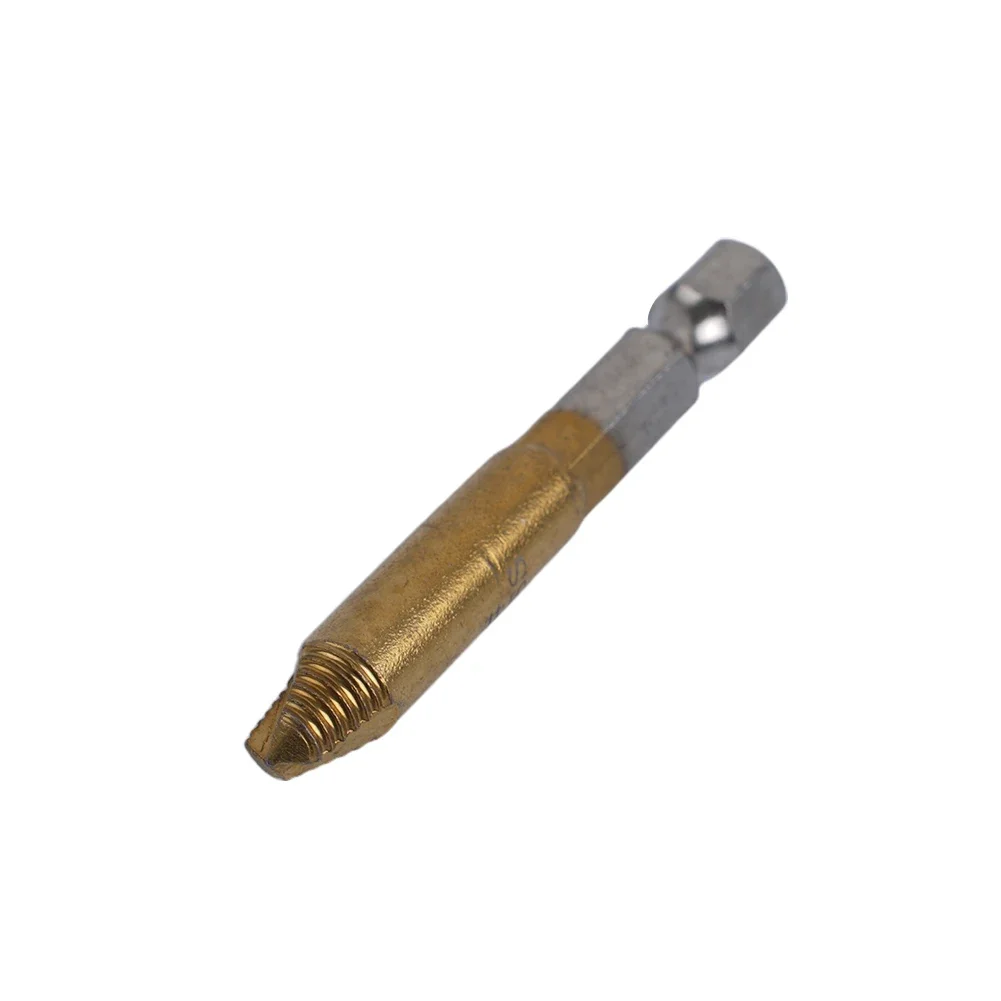 Screw Removal Tool Screw Extractor Quick Removal For Wood And Machine Screws HSS Hexagon Handle 1/4'' 55mm High Quality