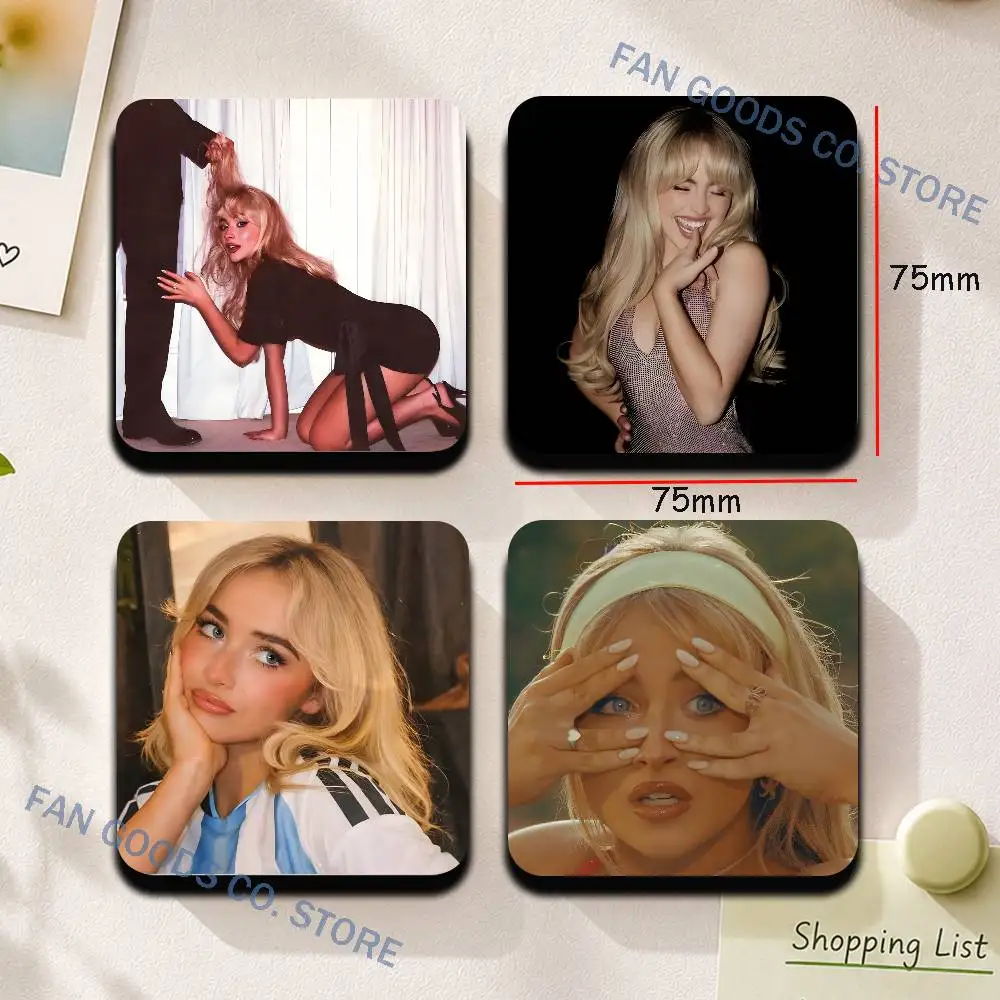 

S-Sabrina Singer CarpenterS Sublimation Magnet Cartoon Anime CuteFridge Magnets Personalized Sublimation Products for Kitchen
