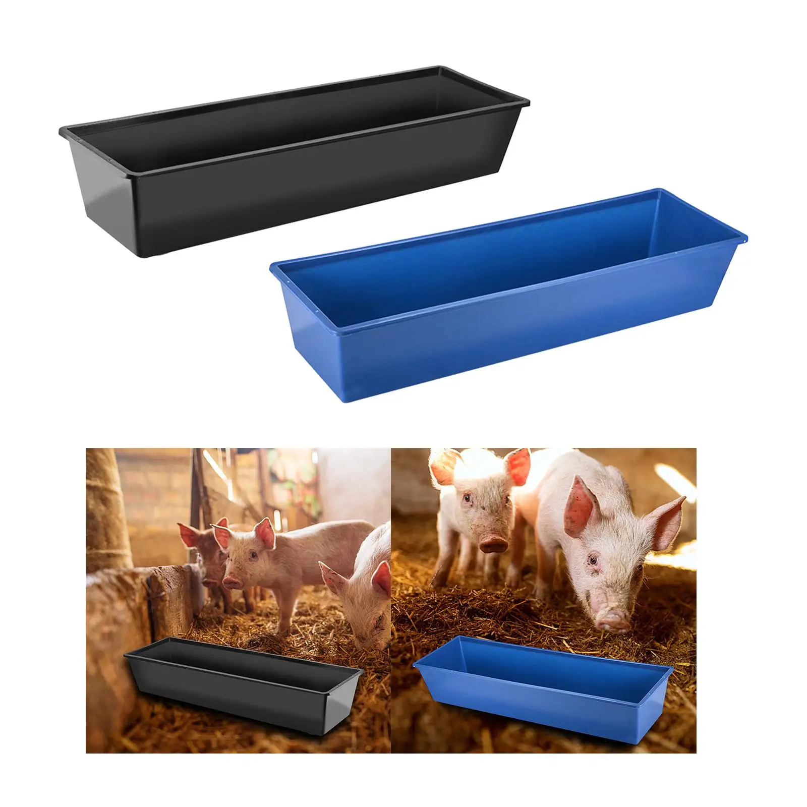 

Кормушка-поилка Прочная, долговечная, глубокая, удобная кормушка для домашнего скота, утки, немецкого языка