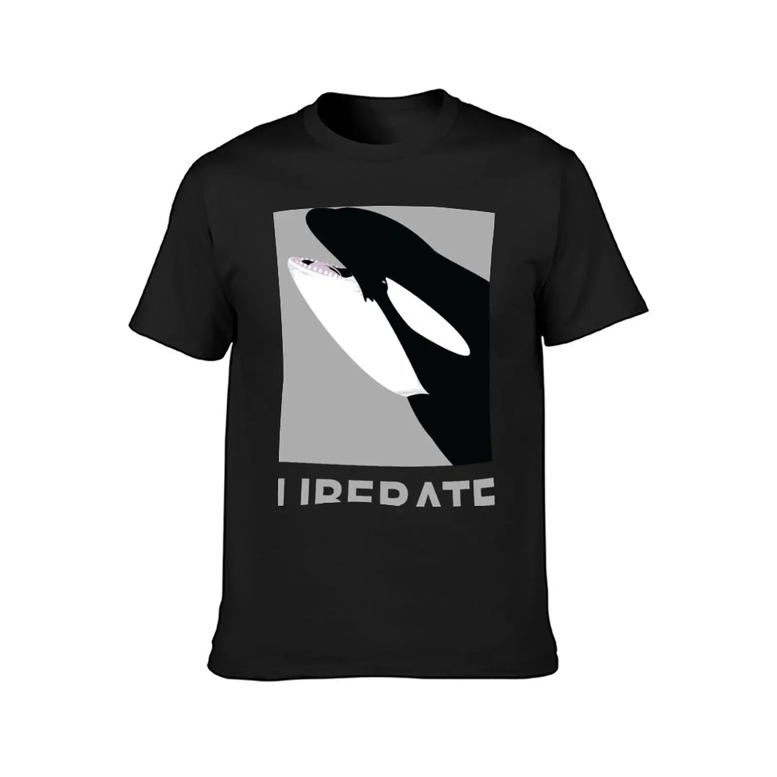 Liberate (Orca) T-Shirt basketball graphic tees plus size tops fruit of the loom mens t shirts