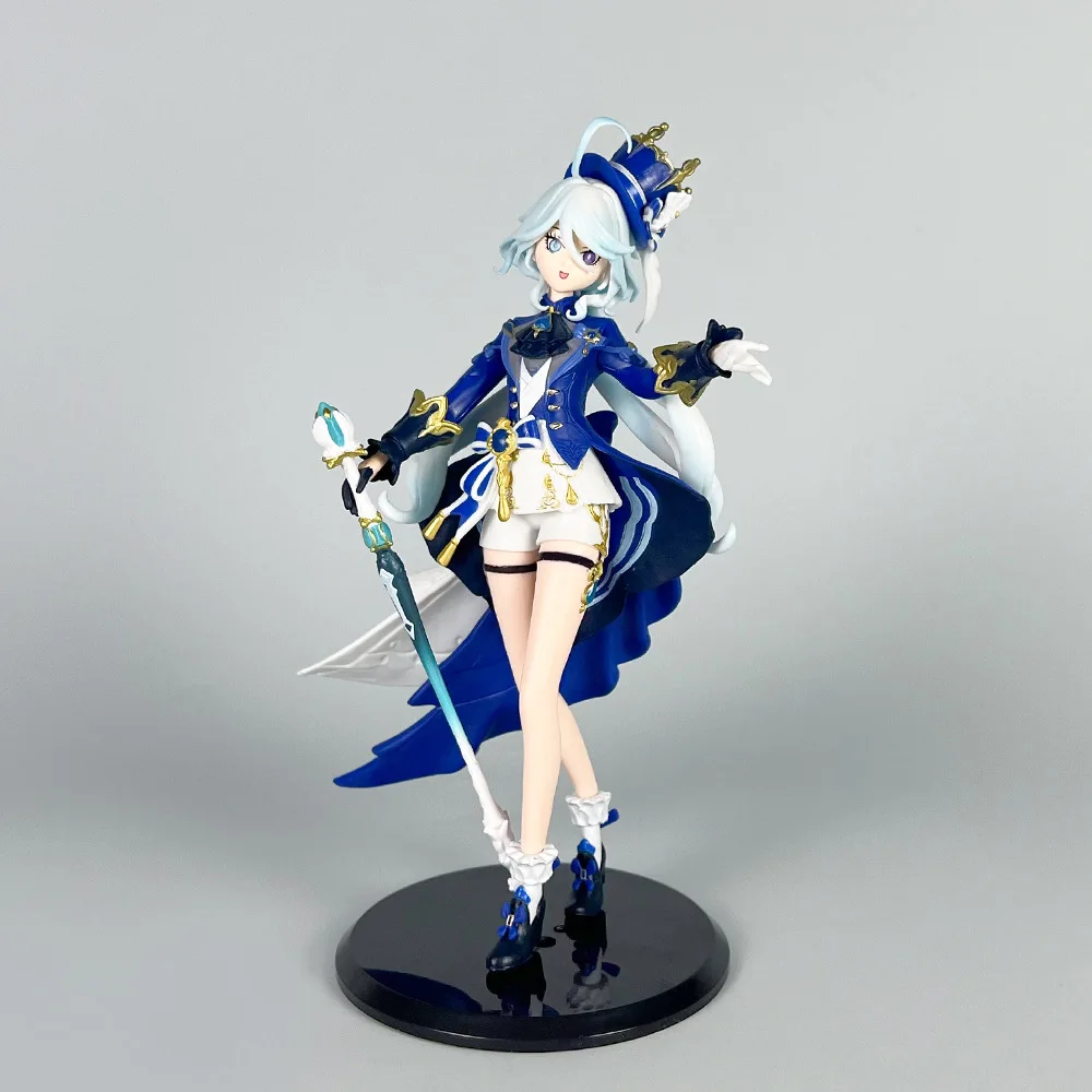 

Genshin Impact Furina God of Justice Hydro Archon Dancing Pose Anime Game Figure Collectible Model Desktop Decoration Ornament