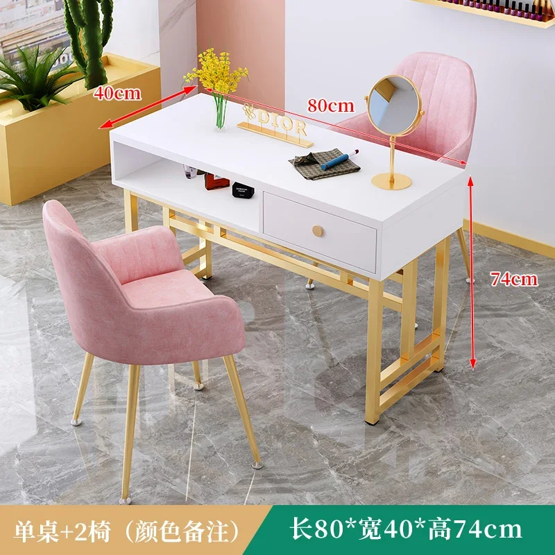 Nail Table Manicure And Chair Set Luxury Japanese Economy Nails Table Professional Design Mesa Manicura Aesthetic Furniture