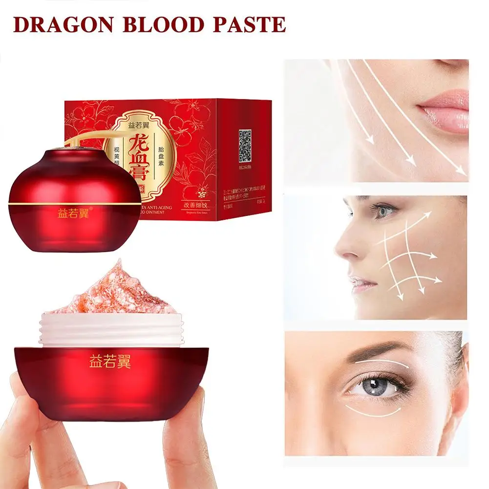 Luxury Dragon Blood Anti-Aging Face Cream Retinol Extract Youth Renewal Moisturizing Skin Care Overnight Facial Essence Cream view 3