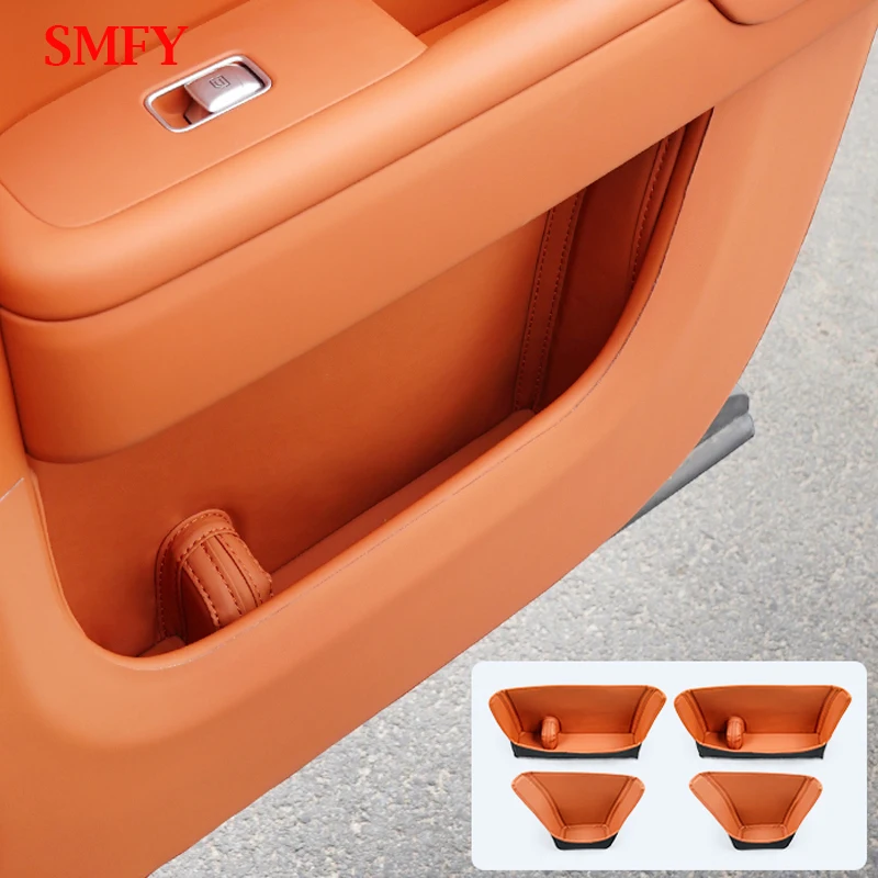 For Lixiang L7 L8 L9 2022 2023 Car Door Storage Pocket Cover Door Slot Pad Anti-dirt Storage Bag