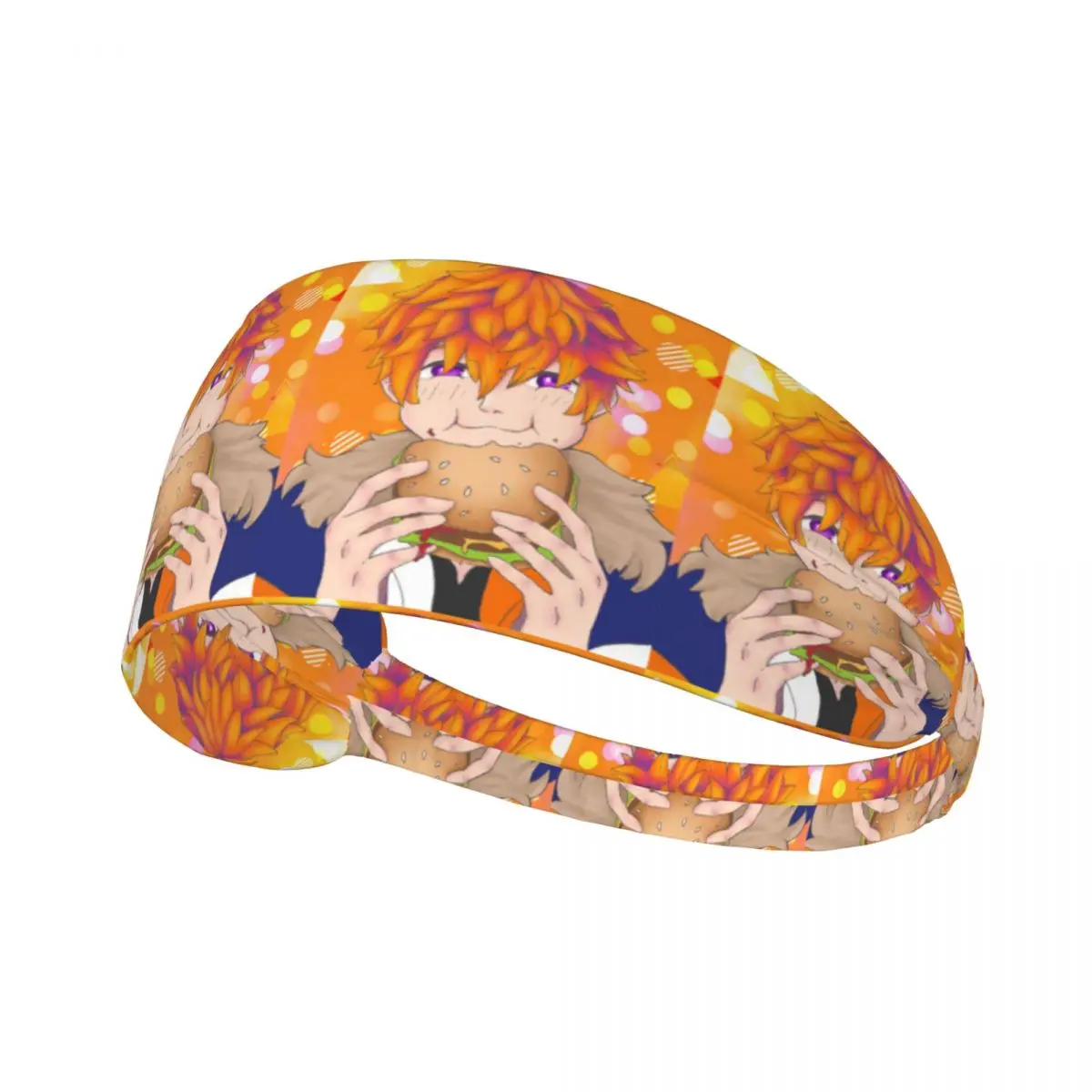 

Custom Beelzebub Obey Me Sweatband for Men Women Quick Drying Sports Sweatband Gym Yoga Running