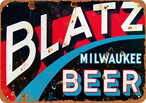 1pcs,Metal Sign - Blatz Beer - Vintage Look