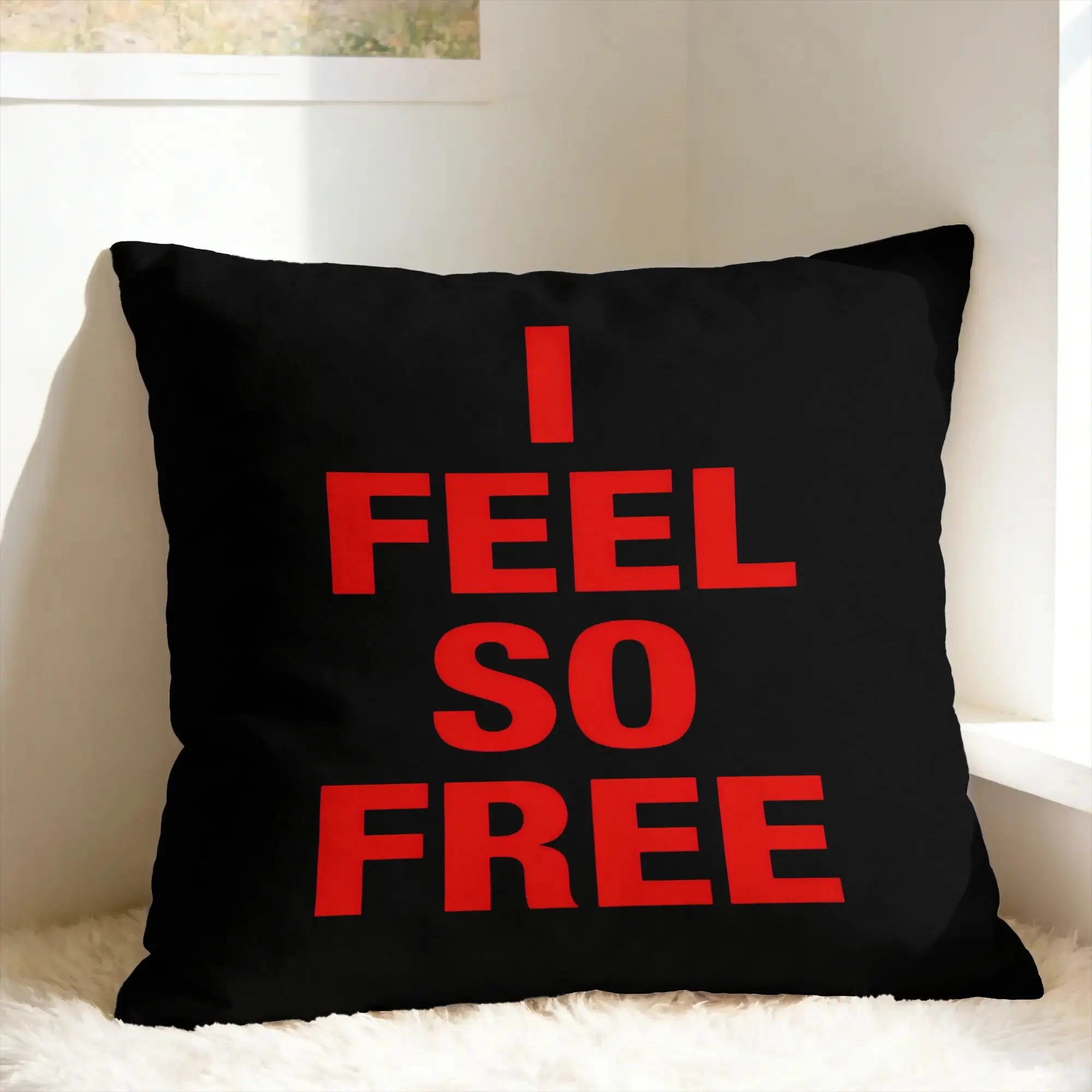 I Feel So Free Album 2026 M-MadonnaS Pillow Case  Custom Pillow Cover For Sofa Bedroom Home Decor Kawaii Cushion Cover