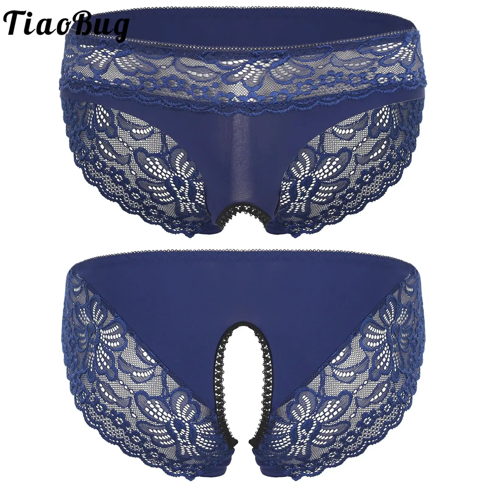 

Мужское нижнее белье, кружевные трусы, прозрачная сетка, эластичное кружево без дна, открытые трусы-бикини, нижнее белье, соблазнительное грязное нижнее белье для пар