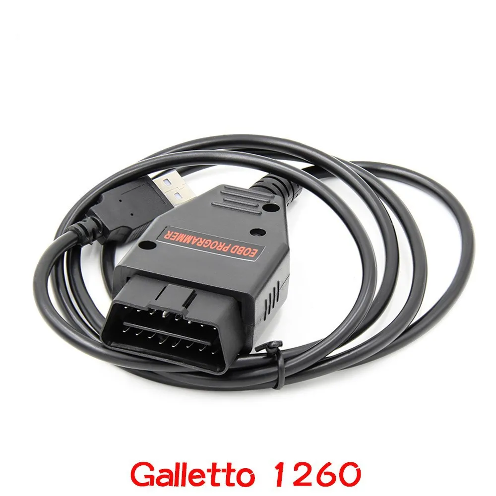 

Galletto 1260 Car ECU Flasher EOBD OBDII Diagnostic Programmer with FTDI FT232RQ RL Chip Read Write for Multi-Car