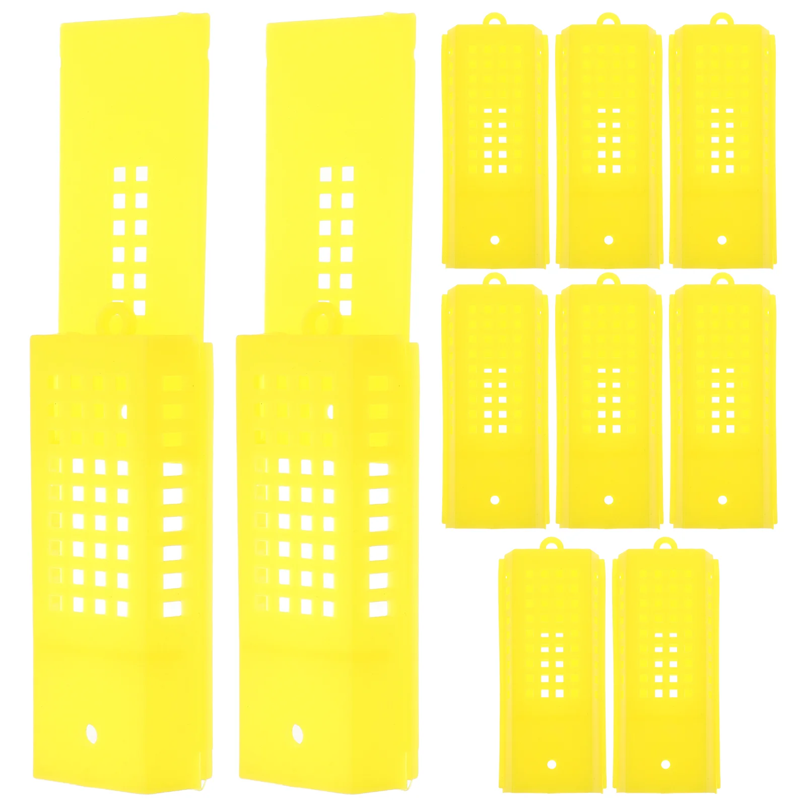 10 Pcs Tools Extended Queen Cage Beekeeping Rearing Cages Kit Bee Incubation Base Beekeeping Equipment Bee Rear Tools