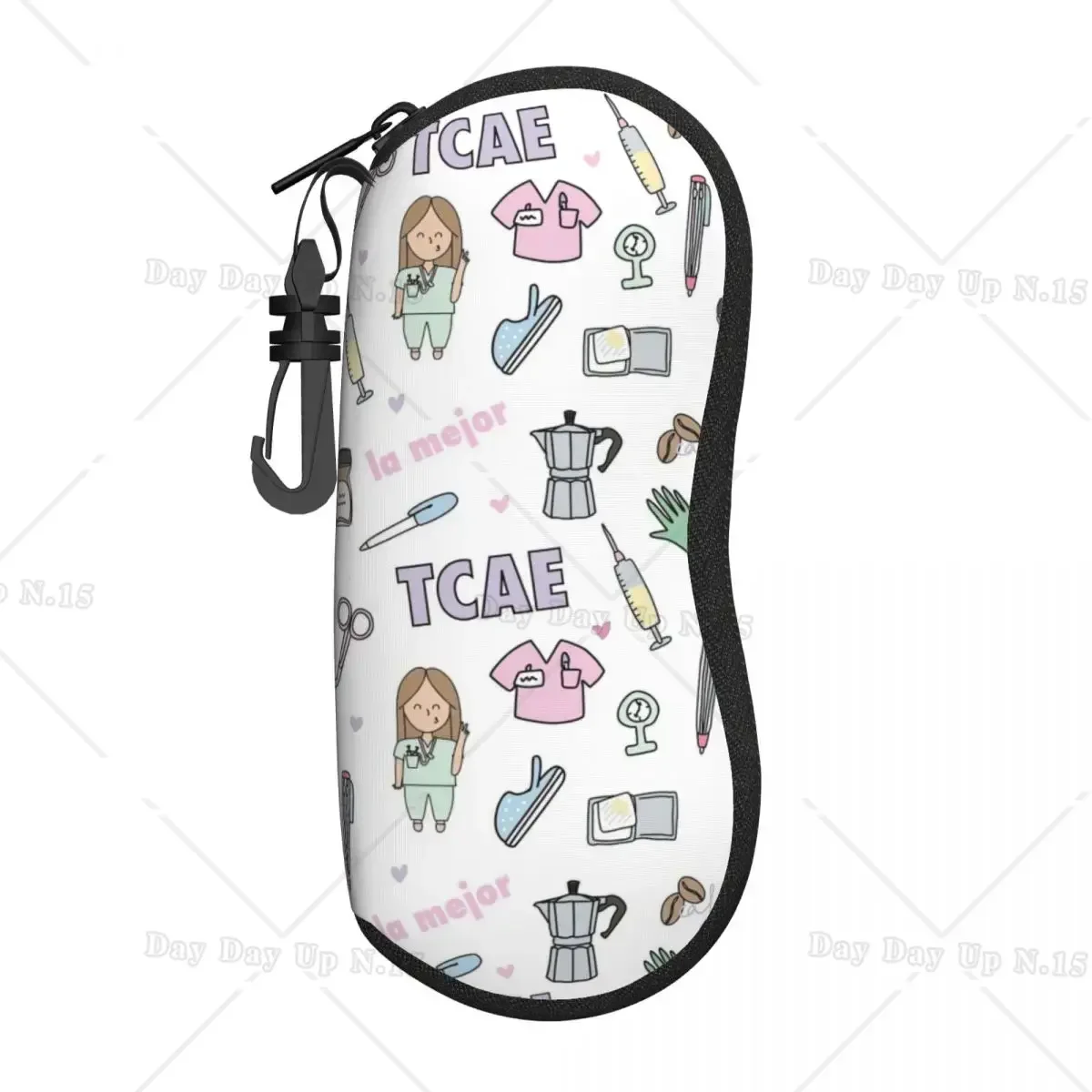 Enfermera En Apuros Pielęgniarka Lekarz Etui na okulary Unisex Akcesoria studenckie Pudełko do przechowywania okularów Pudełko na okulary