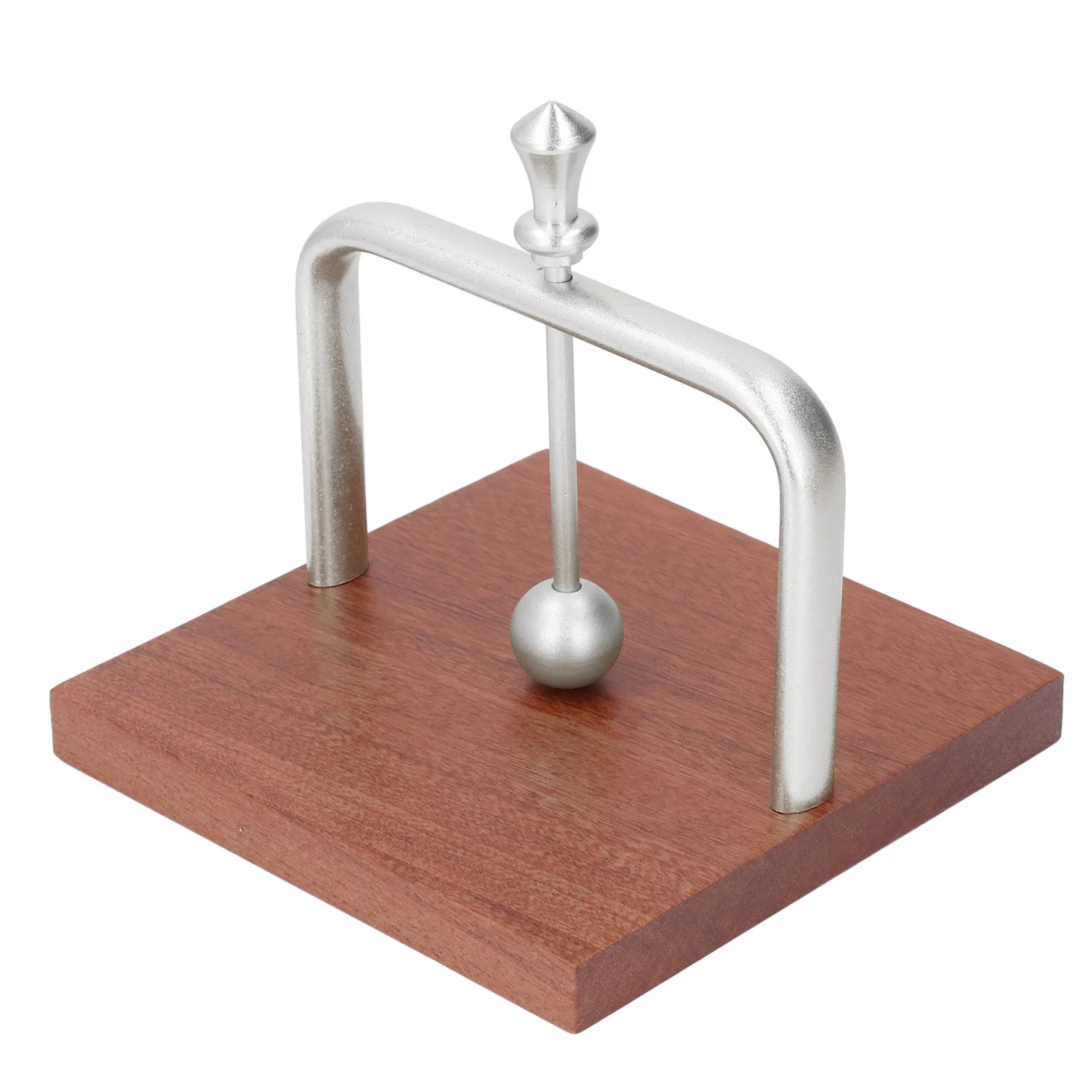 Servettenhouder van aluminiumlegering met houten voet, servetdispenser voor thuis, eetkamer, koffieshop, restaurant, hotel