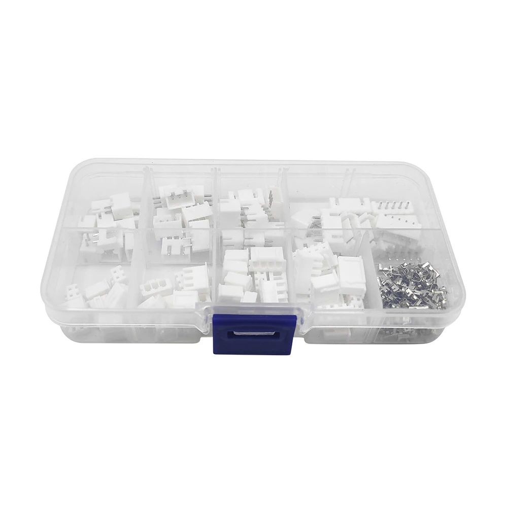 Standardized For JST PH Connection Package Includes Total of 230 Pcs Compatible with Varied Electronic Applications