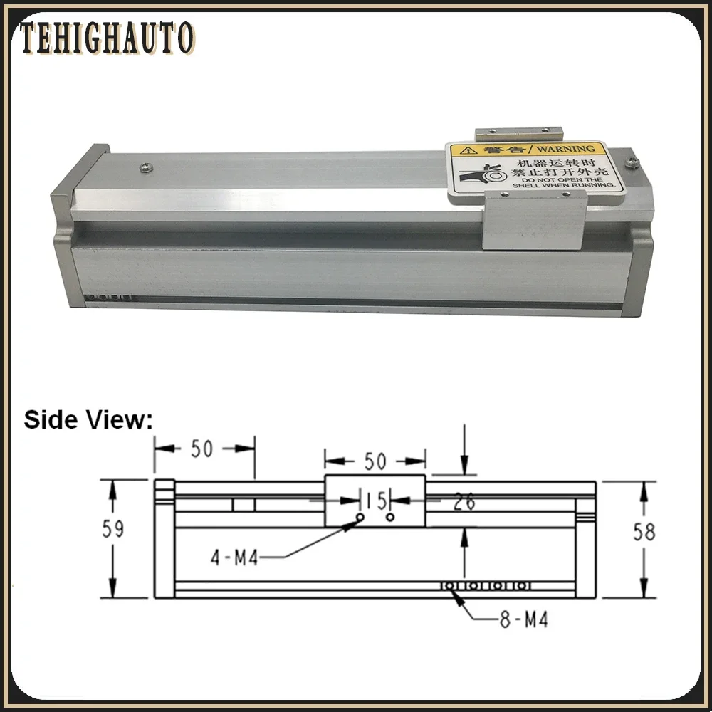 Imagem -05 - Acessório de 2x12 mm com Trilho Linear e Deslizante Ideal para Motor de Passo 57