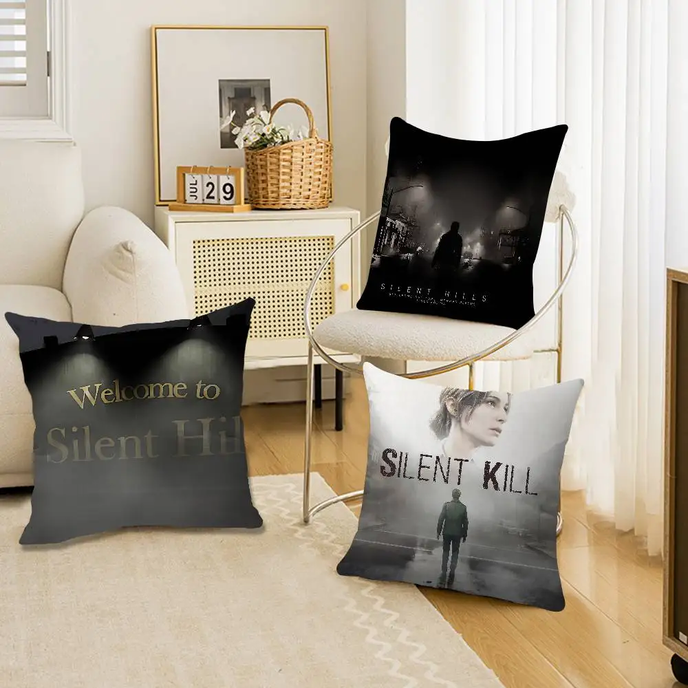 Thrilling Game S-Silent Hill Cushion Cover Decorative Pillow Sofa Home Decor Case Pillow Cases