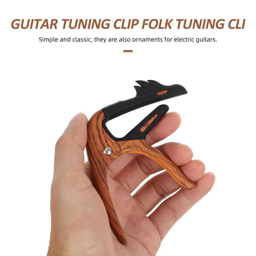 

Lightweight Durable Zinc Alloy Clamp Professional Tuning Accessory For Electric Acoustic Guitar Ukulele Bass Instrument Portable