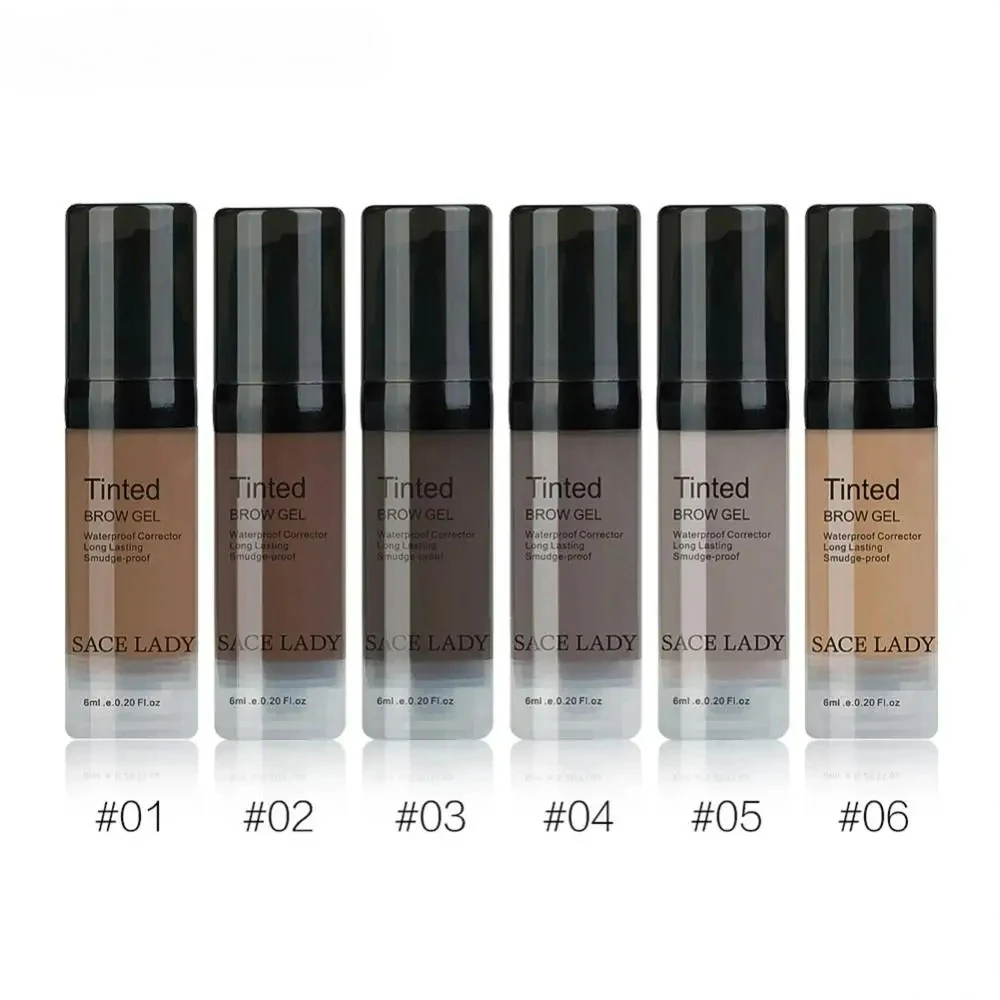 Liquid Dye Eyebrow Gel Cream Waterproof Long Lasting Tint Makeup Smooth Eye Brow Wax Dye Cosmetic