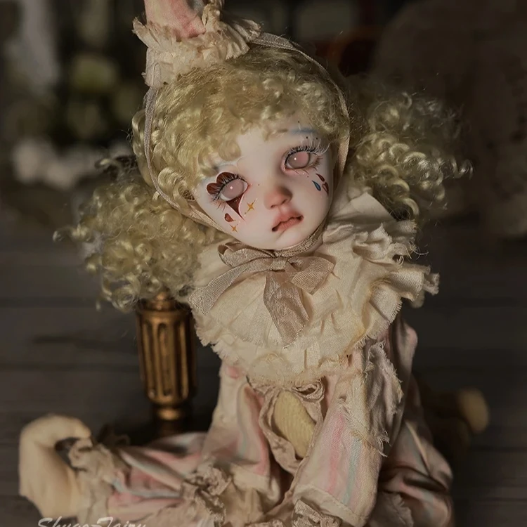 Hot Halloween Shugafairy Sekino 1/6 Bjd Doll Clown Style Party High Quality Ball Jointed Doll Resin Handmade Cosplay Accessories