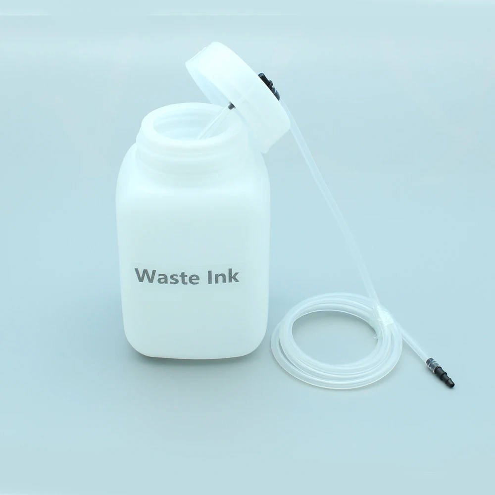 250ML External Bottle For Waste Ink DTF DTG UV Modified Printer Conversion Easy Maintanance With Tube For L18050 L8050 L1800