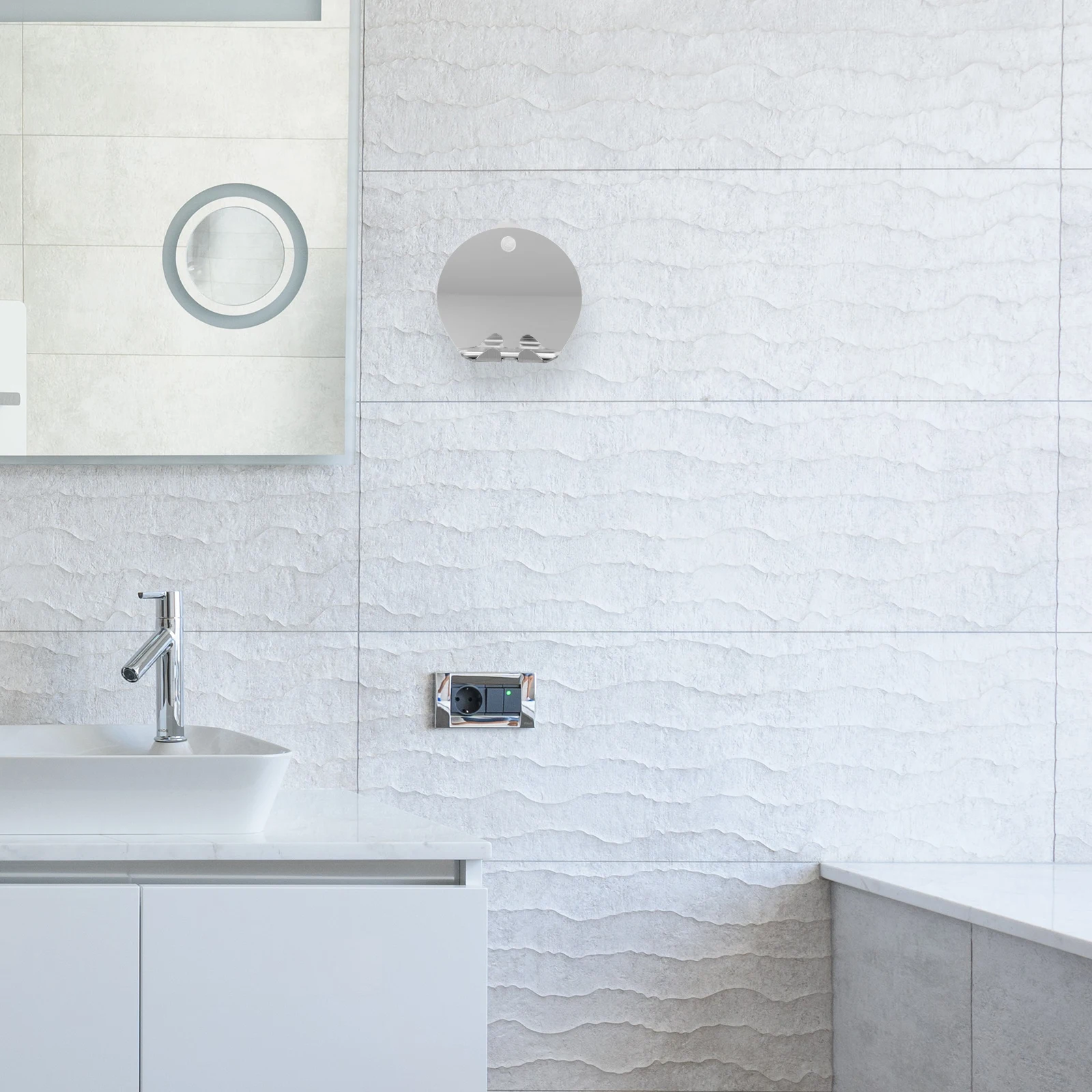 

1 комплект, небьющееся противотуманное зеркало для макияжа, прочное противотуманное зеркало для бритья, акриловое портативное дорожное практичное зеркало для ванной комнаты