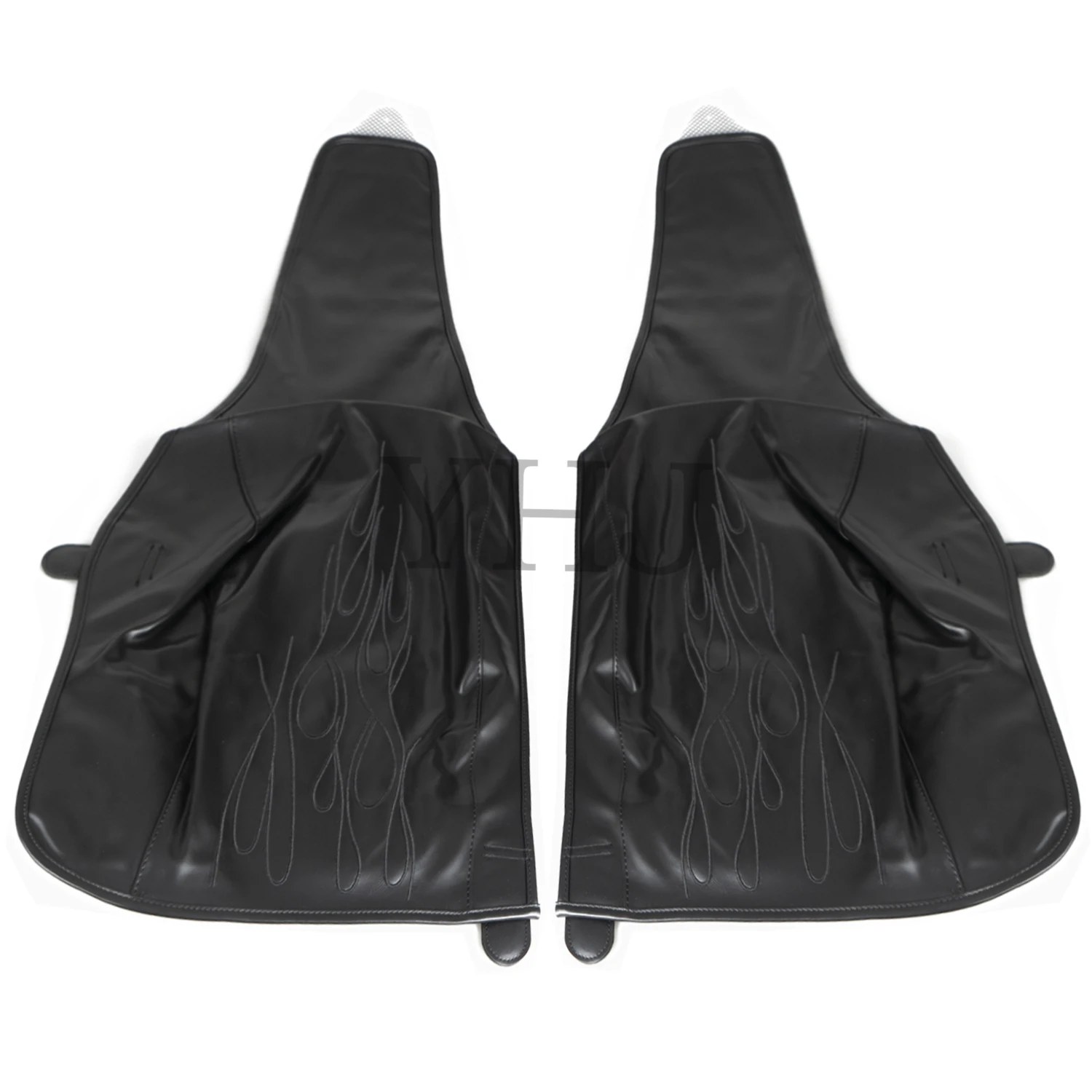 

Trike Motorcycle Rear Fender Bra For Harley 2009-later Tri Glide Ultra Classic FLHTCUTG 2010-2011 Street Glide Black PU Leather