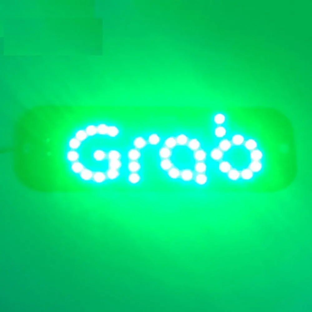 Signal Beacon Grab LED Taxi Light Panel with Switch Car Signal Lamp 39SMD 2835 Green Light Cab Indicator Light Car Accessory