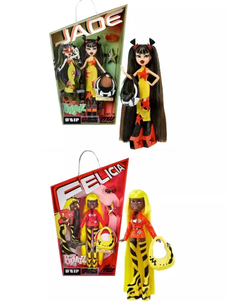 New Surprise Doll Bratz X Mowalola Special Edition Designer Jade and Felicia Fashion Doll with 2 Outfits