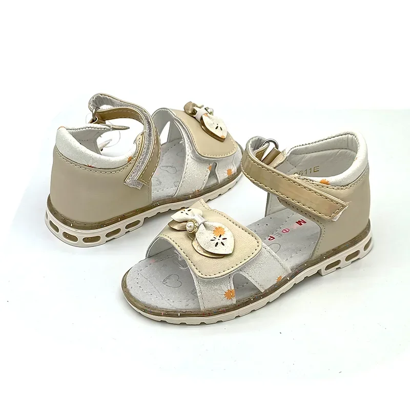 

new 1pair Summer Baby arch support Orthopedic Sandals Girl Shoes,Super Quality Kids/Children Soft Shoes