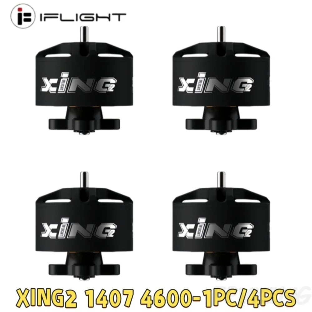 iFlight XING2 1407 4600KV Brushless Motor 60mm Wire NextGen FPV Drone Motor for RC Multirotor FPV Parts