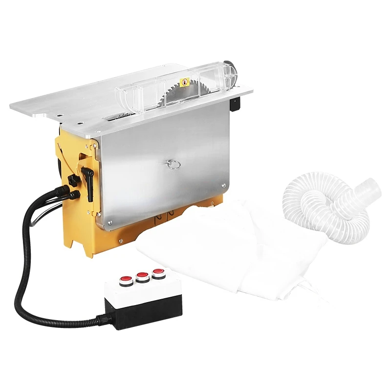 Double saw blade portable woodworking machine multifunctional for wood cutting can be 45 degrees miter cuts