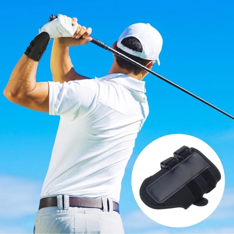 Golf Swing Trainer Beginner Postures Corrector Elbow Brace Golf Training Tool Adjustable Wrist Trainer Practice Tool
