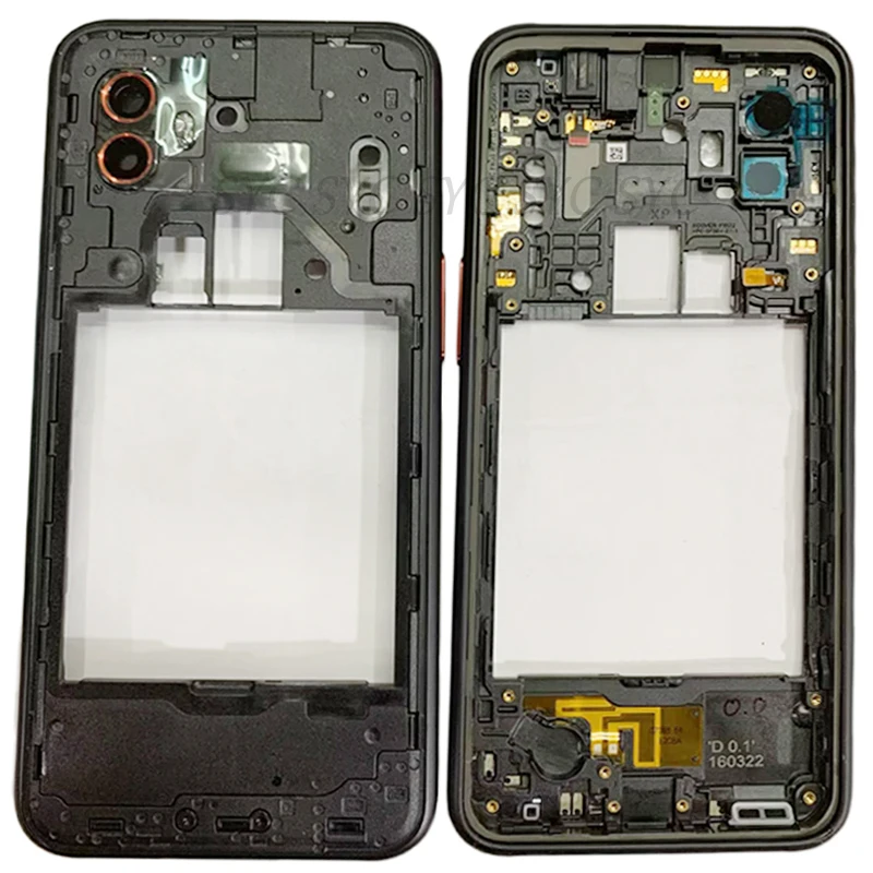 Middle Frame Center Chassis Phone Housing For Samsung Xcover 6 Pro G736 Frame Cover Repair Parts