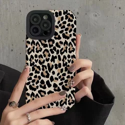 Leopard Pattern Phone Case for Iphone 11 Pro Max Iphone 12 Pro Max Iphone 13 Pro Max Iphone 14 Pro Max Iphone 15 Pro Max Case