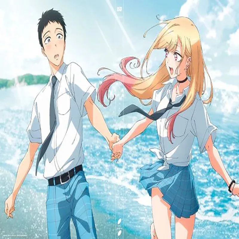 Unissex anime marin kitagawa meu vestido querido cosplay traje jk uniforme escolar saia roupas halloween carnaval terno