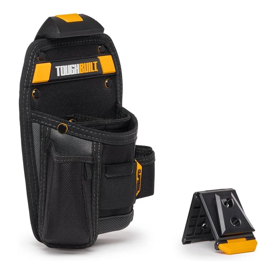 Imagem -04 - Bolsa Universal Utilitário Bolso Faca Heavy Duty Impacto Coldre para Cinto de Ferramentas Toughbuilt 24x16x5 cm Tb-ct26