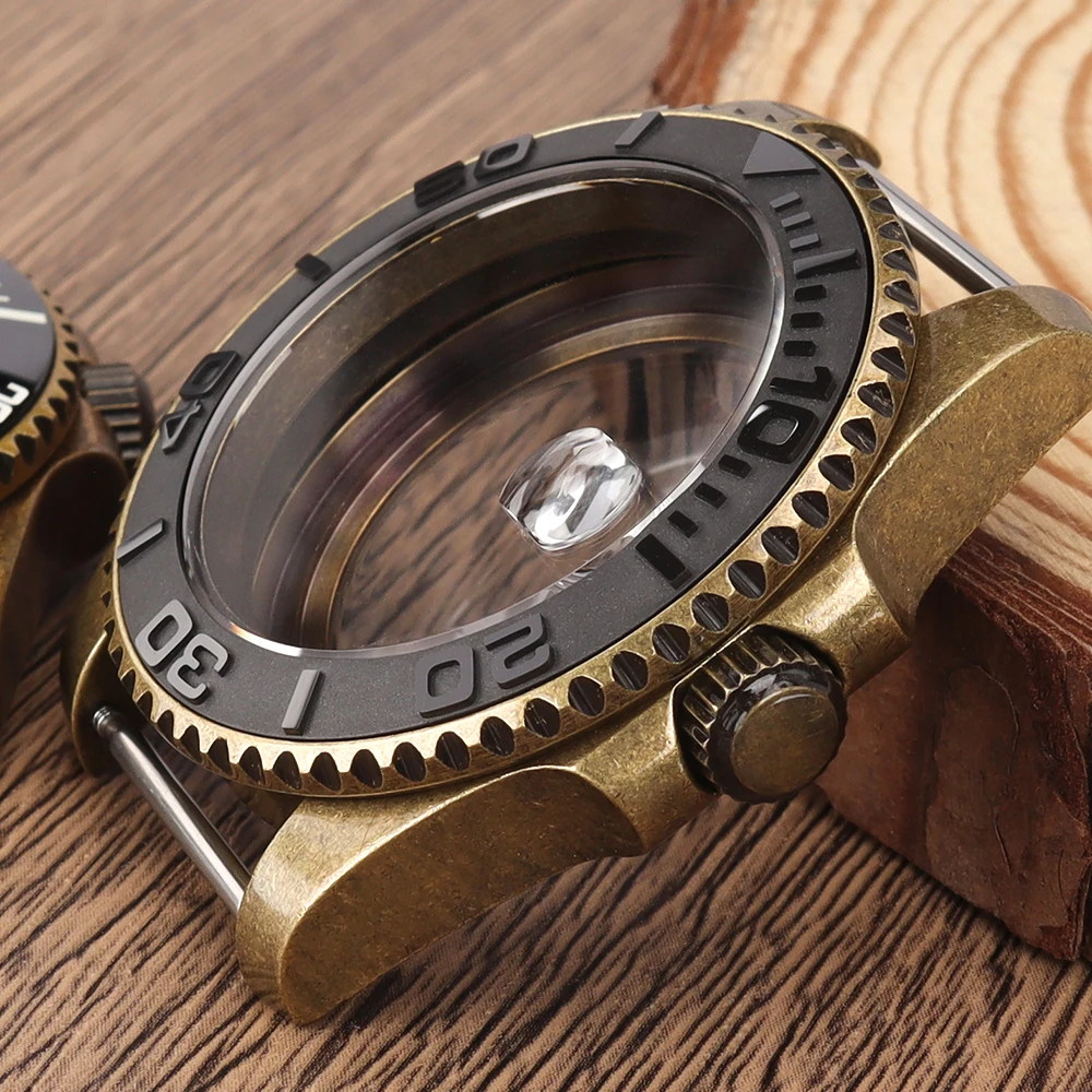 For NH35 Cases PVD Bronze Retr - огляд і ціна Bronze Case Watch