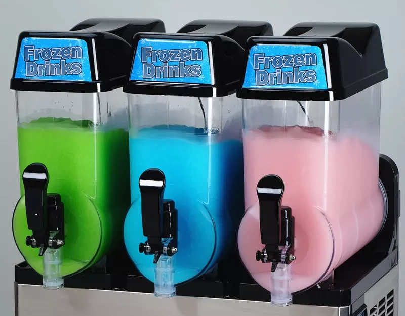 Kommerzielle 3 Tanks Slushy Eis machen Slush Maschine