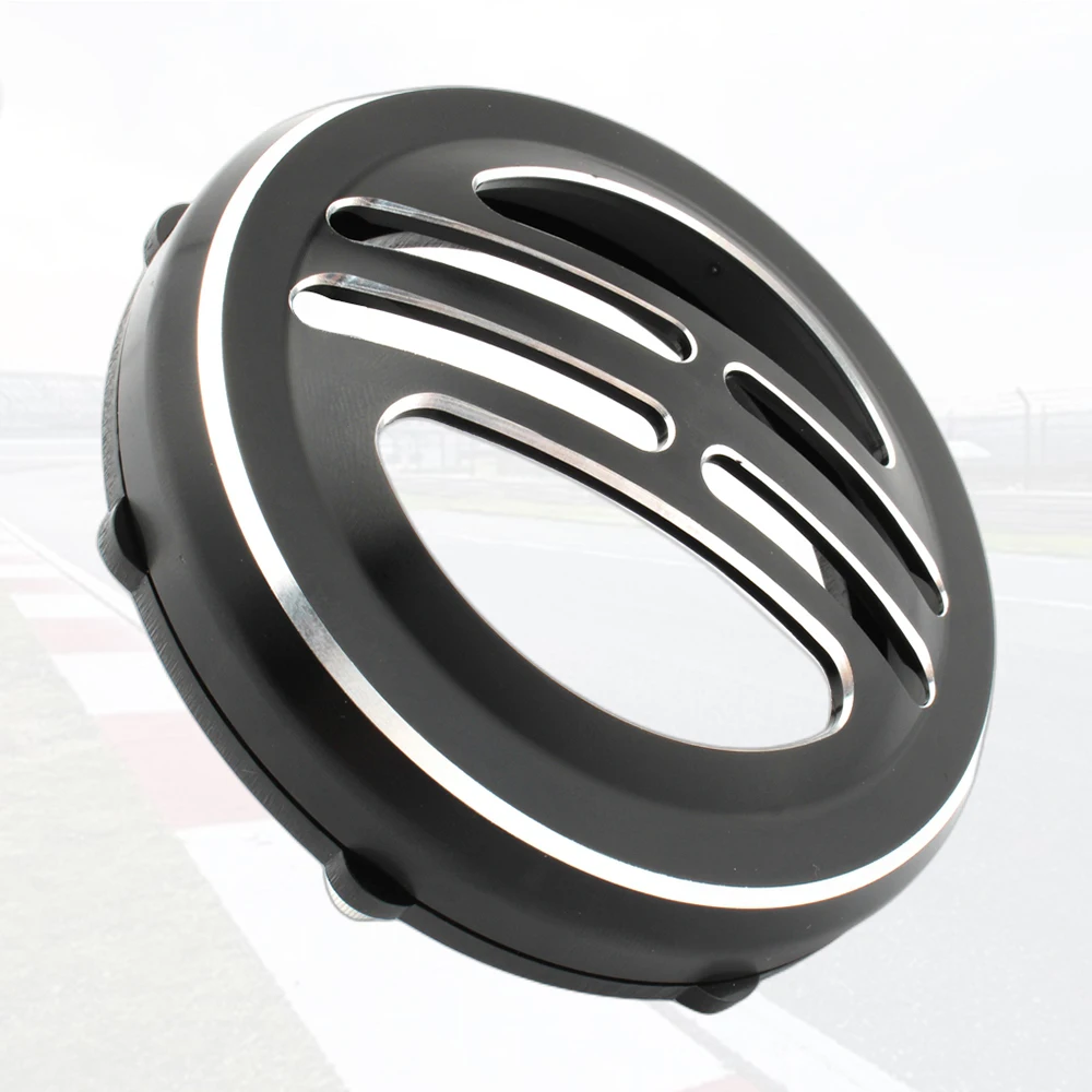 FOR Triumph  T120 T100 Street Twin Universal Motorcycle Horn Cover Trumpet Protection Decorative Aluminum Cover Bobber Bonnevill