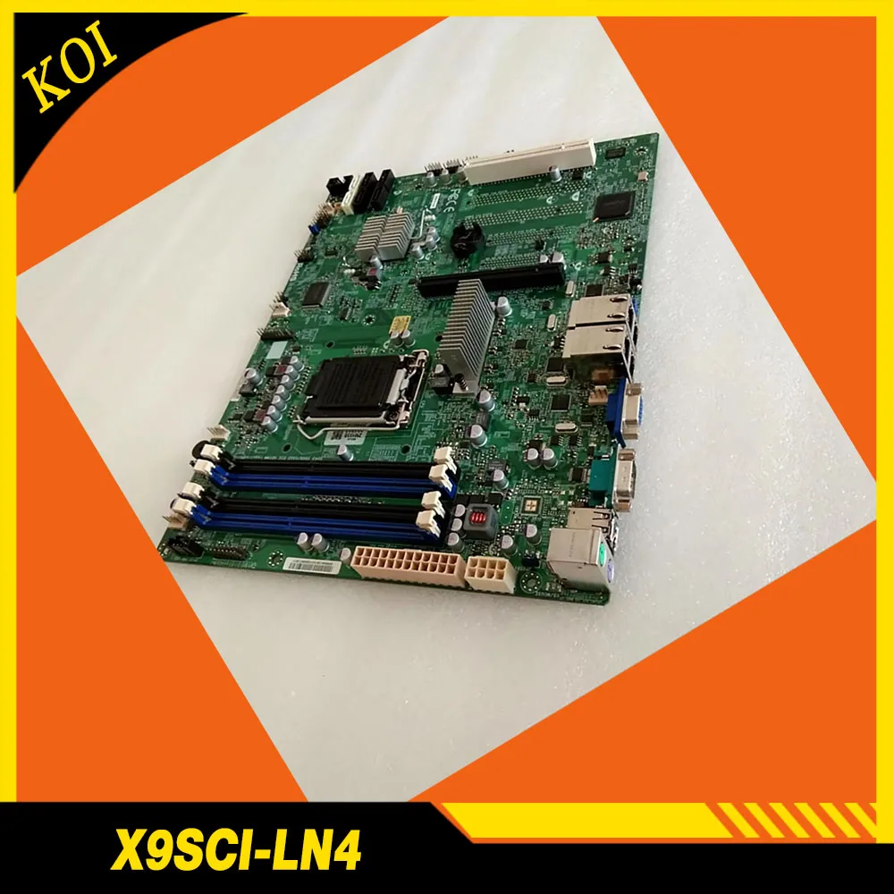 

Материнская плата X9SCI-LN4 Xeon E3-1200 V1/V2 серии 2-го и 3-го поколения Core i3 DDR3 LGA1155 для Supermicro