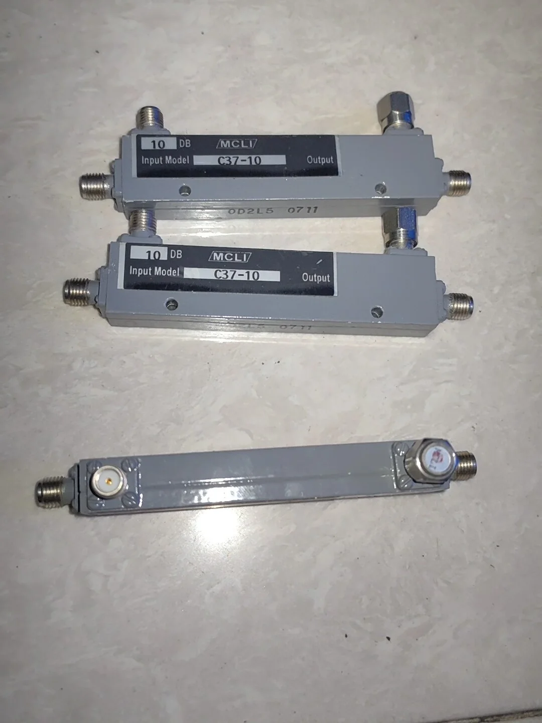 1 piece MCLI C37-10 RF microwave coaxial directional coupler 0.8~2.3G, coupling value 10dB