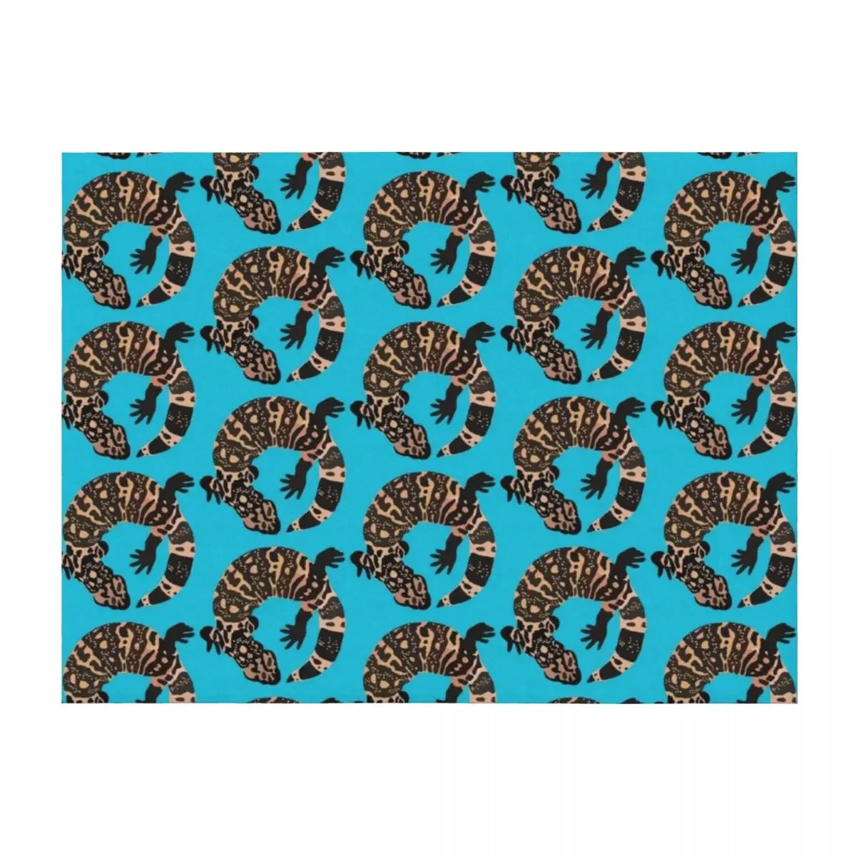 

G is Gila Monster Throw Blanket heavy to sleep Weighted for sofa Soft Plush Plaid Blankets