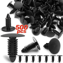 500pcs Car Liner Roof Fixing Clips Fasteners Interior Roof Fixing Buckles Cloth Fabric Rivet Retainer Buckle Barbed Wire Clip