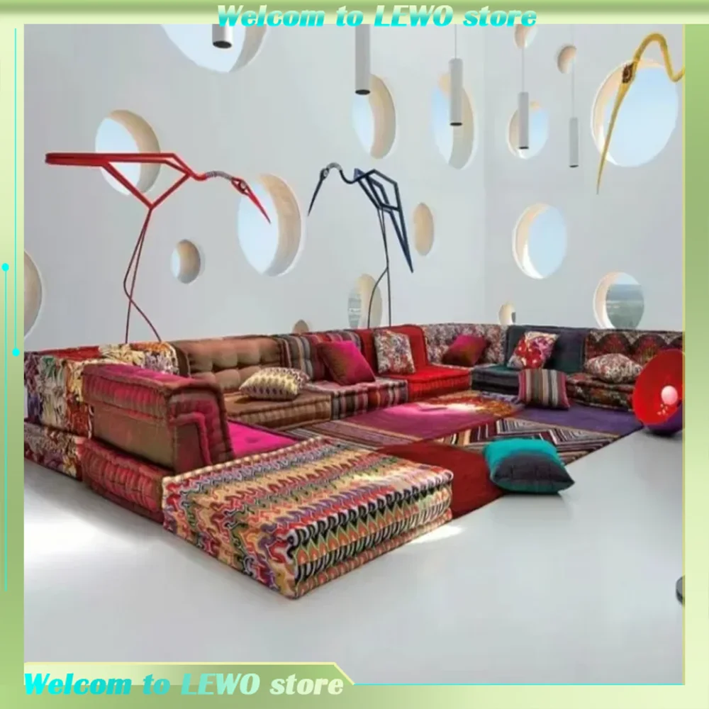 

Individual Bedroom Living Room Sofas Multifunctional Office Minimalist Cloud Sofas Armrest Modern Luxury Divano Furnitures