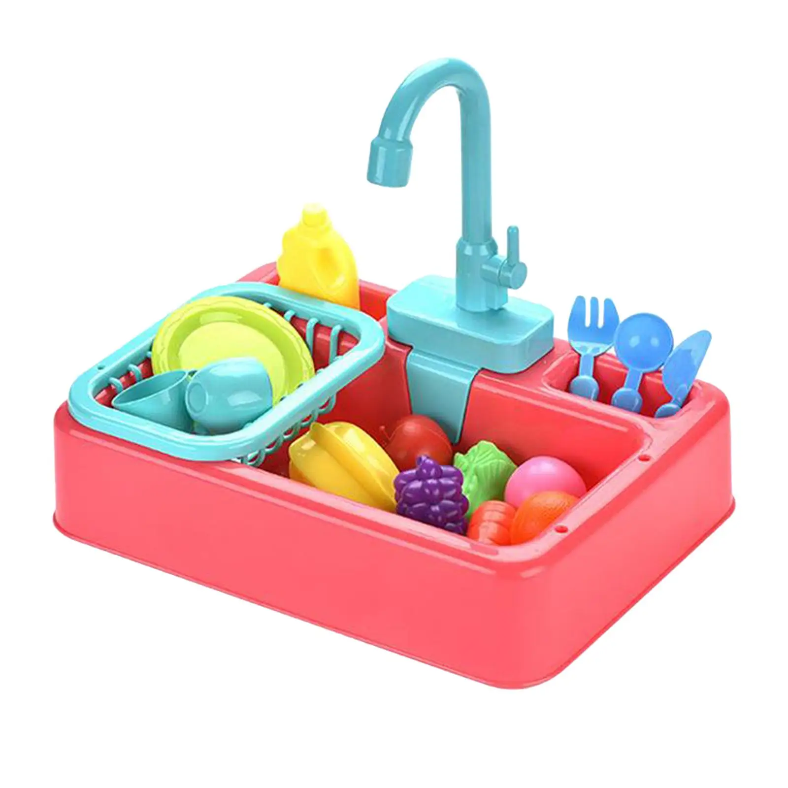 

Kitchen Simulated Water Tap Play Sink Toys Electric Role Playing Games